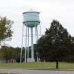 Water tower on site